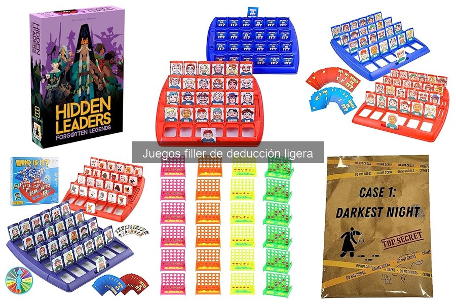 Cómo jugar a juegos filler de deducción ligera