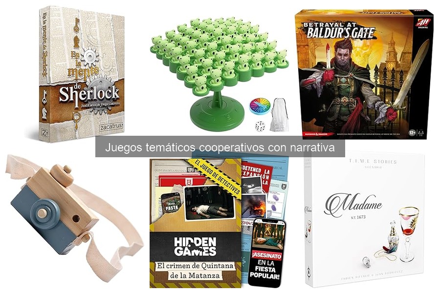 Cómo jugar a juegos temáticos cooperativos con narrativa