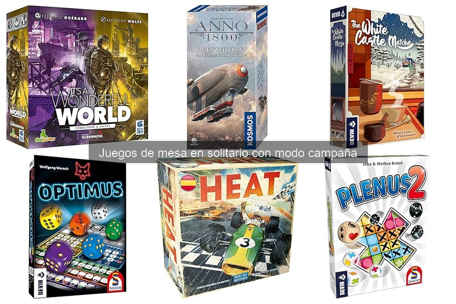 Cómo jugar en solitario un juego de mesa con modo campaña