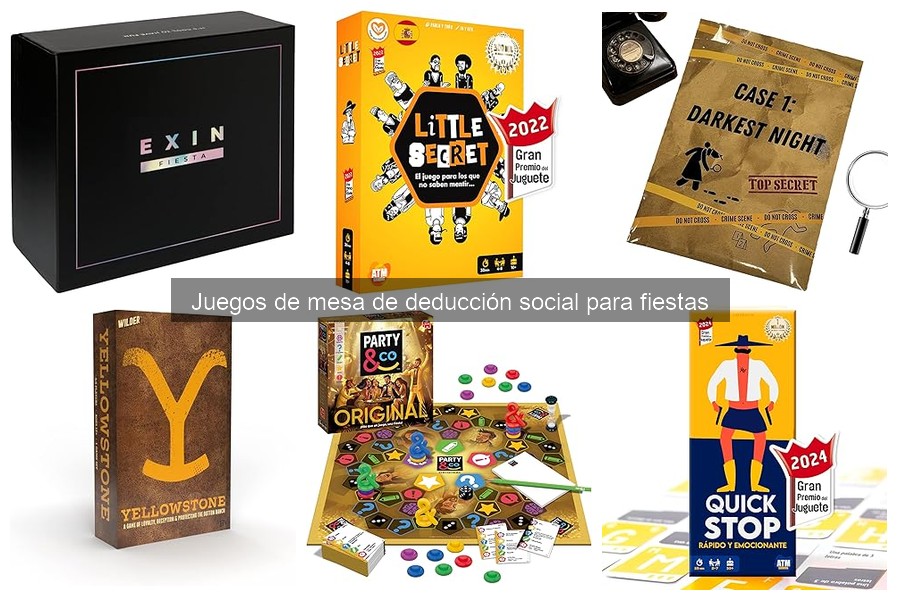 Cómo jugar juegos de deducción social en fiestas