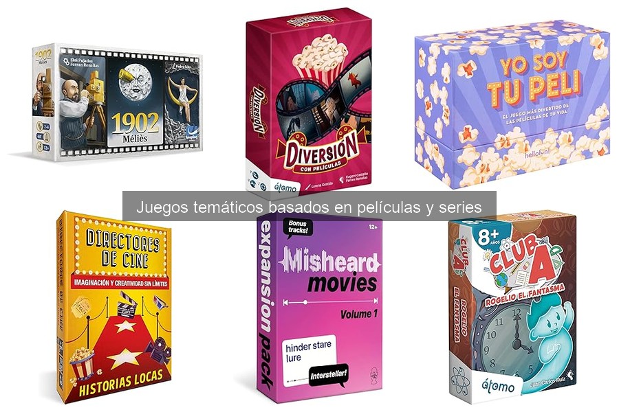 Cómo jugar juegos de mesa basados en películas y series