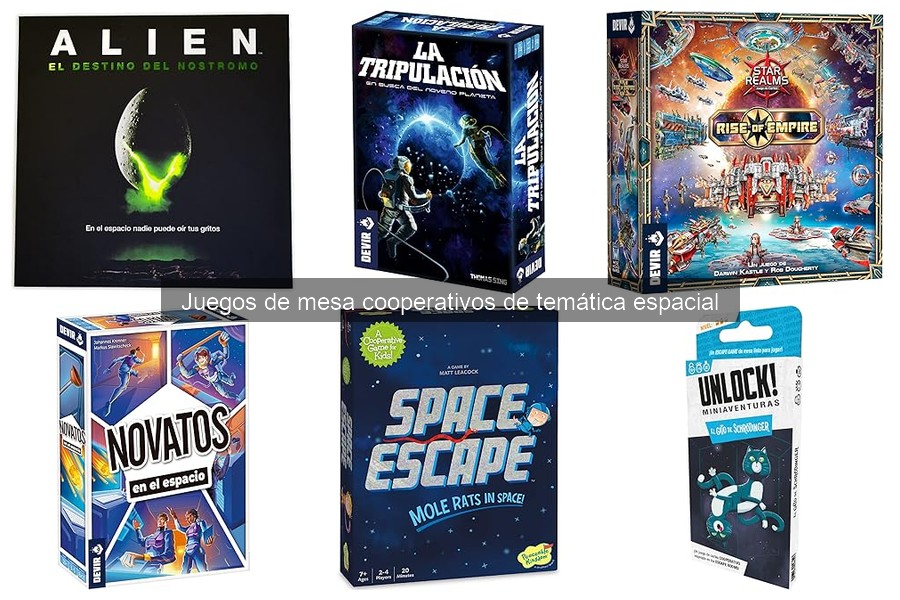 Cómo jugar juegos de mesa cooperativos de temática espacial