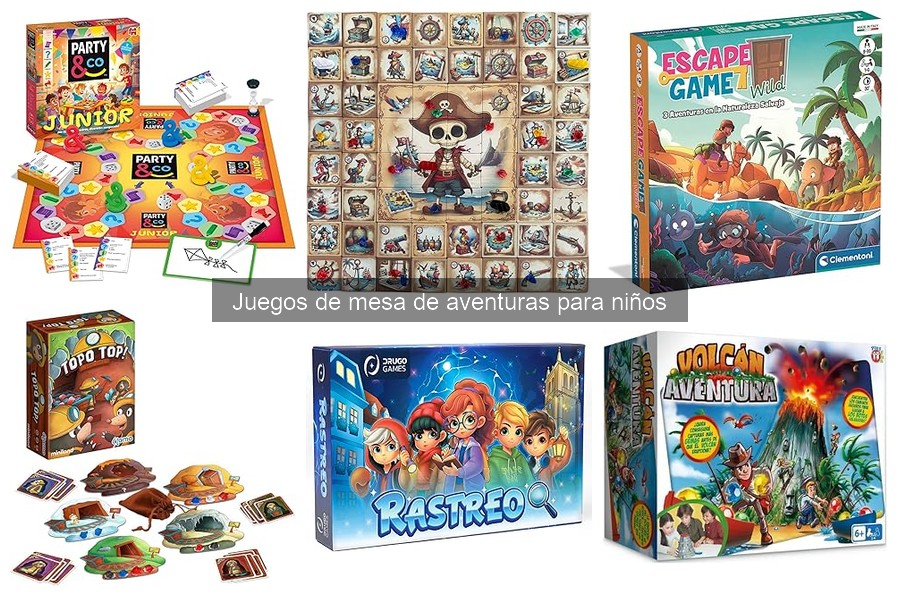 Cómo jugar juegos de mesa de aventuras con niños