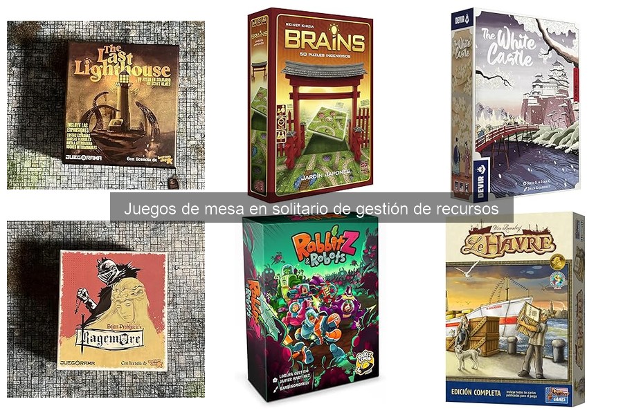 Cómo jugar juegos de mesa en solitario de gestión de recursos