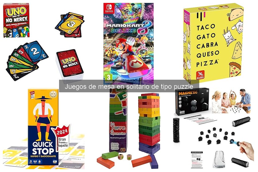 Cómo jugar juegos de mesa en solitario tipo puzzle