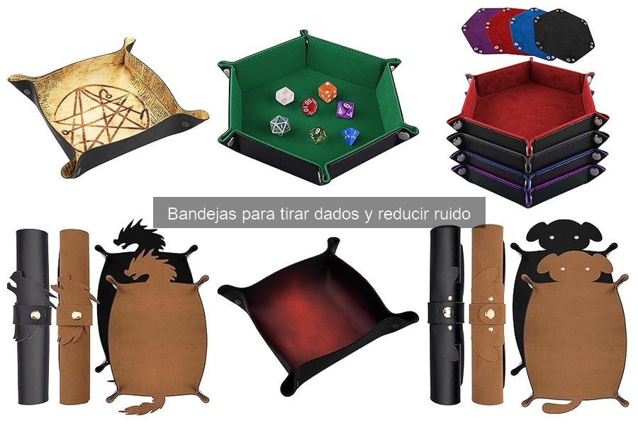 Cómo limpiar y mantener bandejas para tirar dados