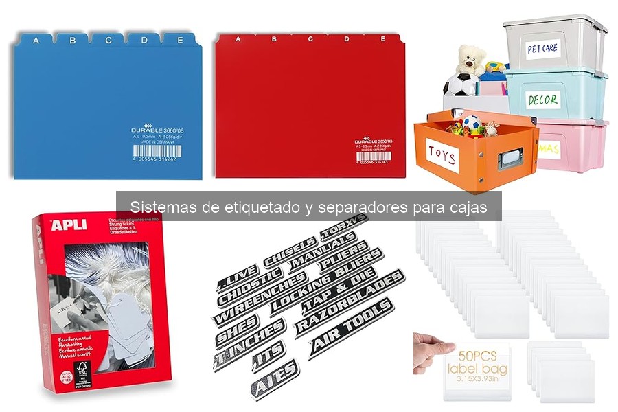 Cómo mantener en buen estado los sistemas de etiquetado