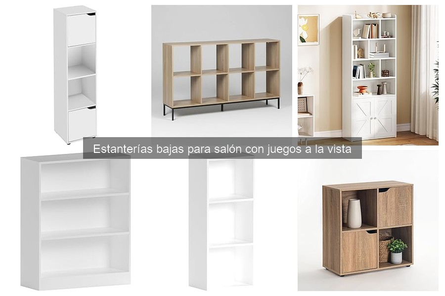 ** Cómo mantener en buen estado tu estantería baja para juegos