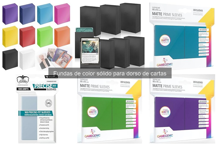 Cómo seleccionar el tamaño ideal de fundas para cartas