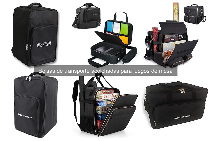 Cómo Usar Bolsas de Transporte Acolchadas para Juegos de Mesa