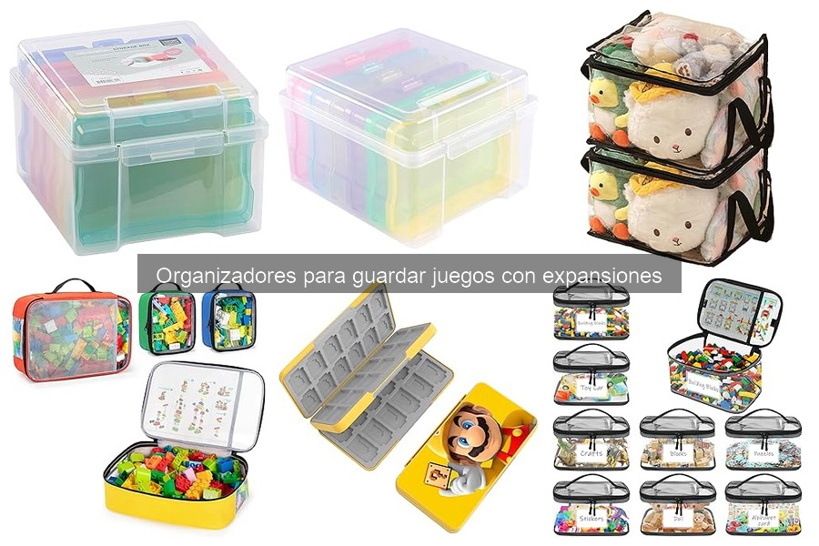Cómo usar organizadores para juegos de mesa con expansiones
