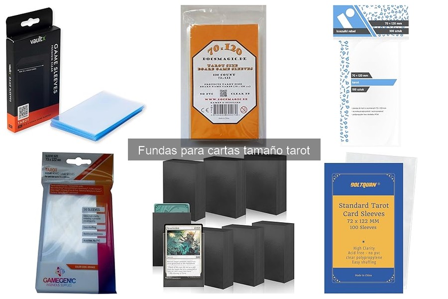 ** Cómo usar y cuidar fundas para cartas tamaño tarot
