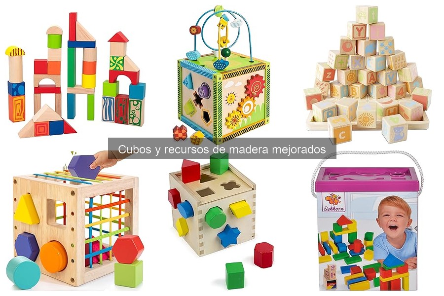 Cómo Utilizar Cubos de Madera Mejorados en Juegos de Mesa