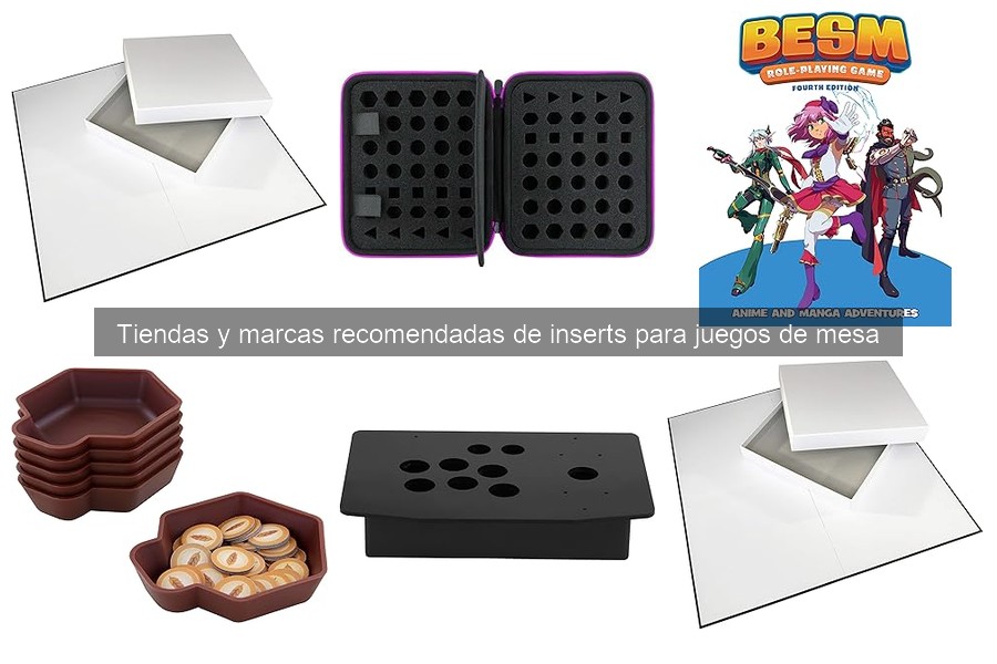 Comparativa de Inserts para Juegos de Mesa: Mejores Marcas
