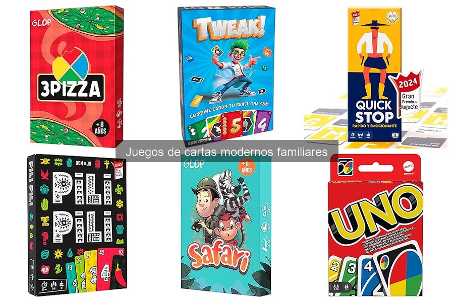 Comparativa de Juegos de Cartas Familiares Más Populares