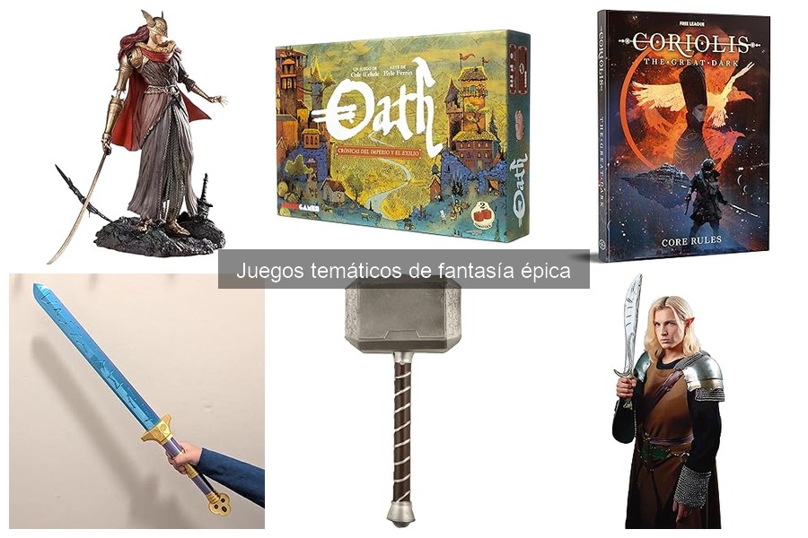 Comparativa de Juegos de Mesa de Fantasía Épica Populares