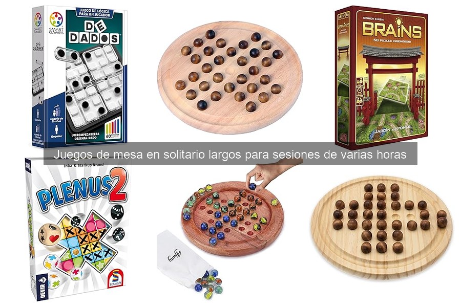 Comparativa de Juegos de Mesa en Solitario para Largas Sesiones