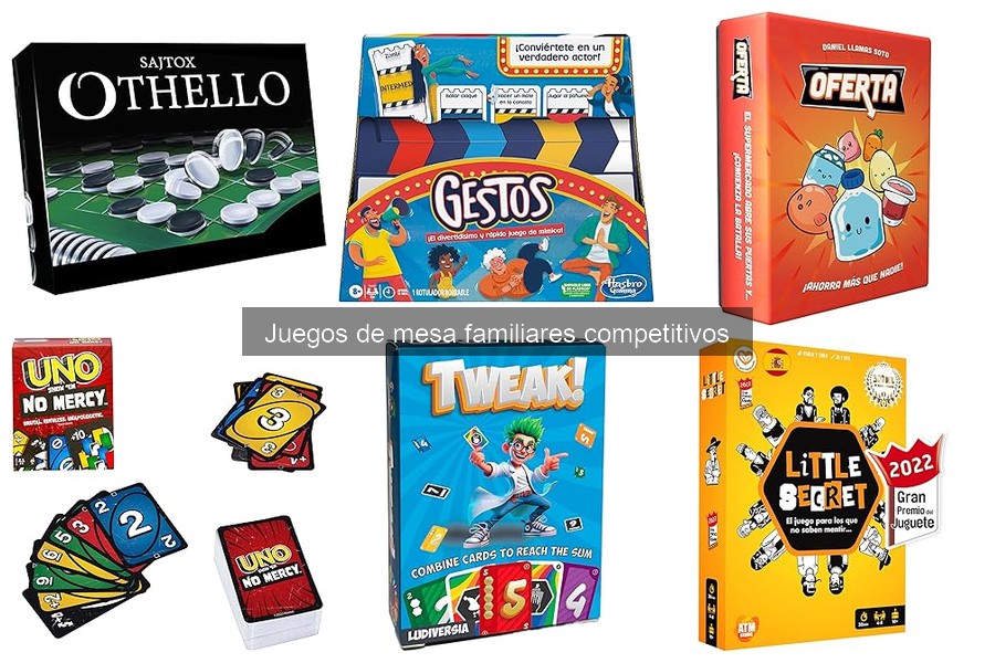 Comparativa de Juegos de Mesa Familiares: Precios y Características