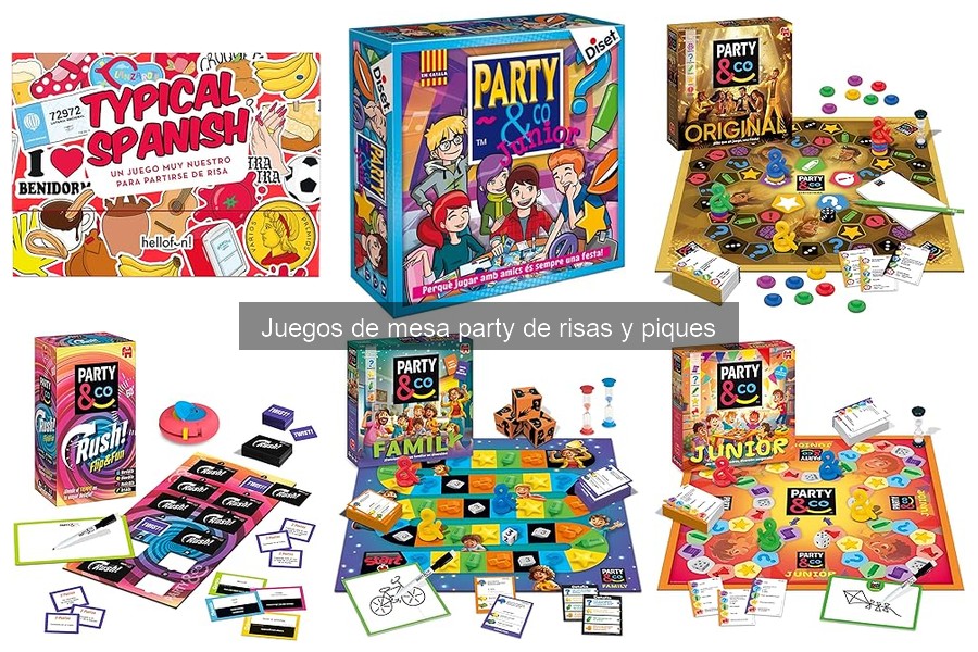 Comparativa de Juegos de Mesa Party: Diversión y Estrategia