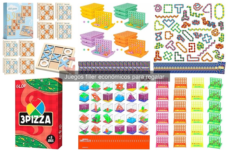 Comparativa de Juegos Filler Económicos y Tradicionales