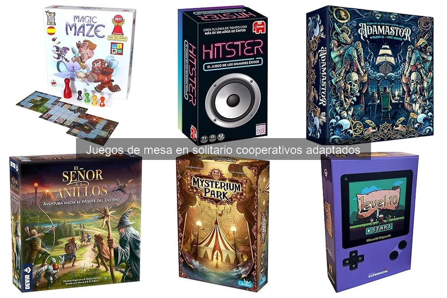Comparativa de los Mejores Juegos de Mesa Cooperativos en Solitario