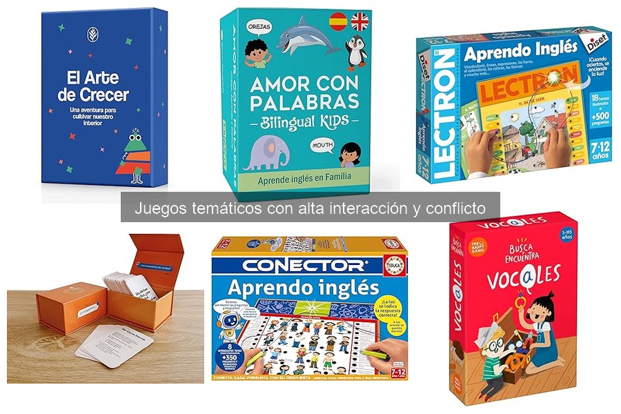Comparativa de los Mejores Juegos de Mesa de Alta Interacción