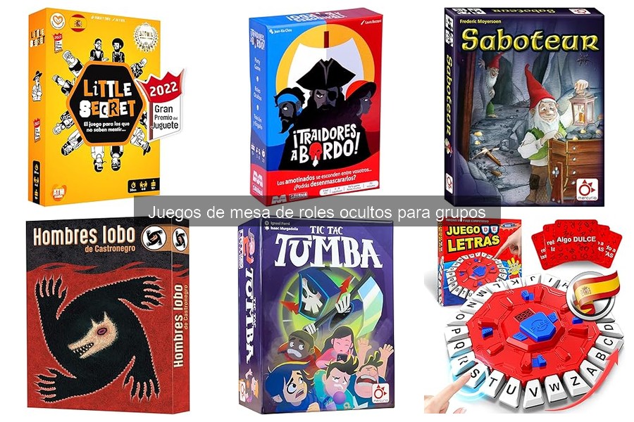 Comparativa de los Mejores Juegos de Roles Ocultos 2023