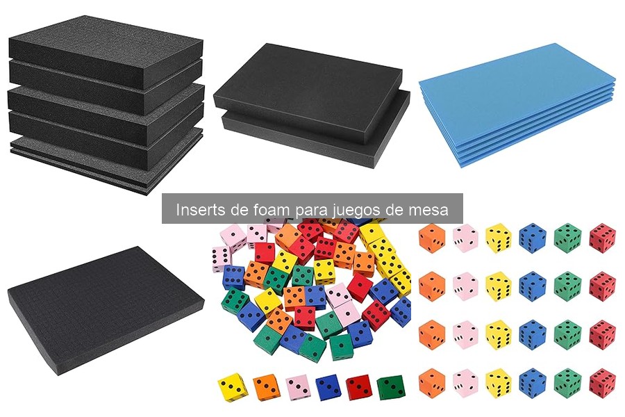 Comparativa de materiales para inserts de juegos de mesa