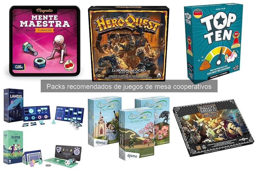 Comparativa de Pack Recomendados de Juegos Cooperativos