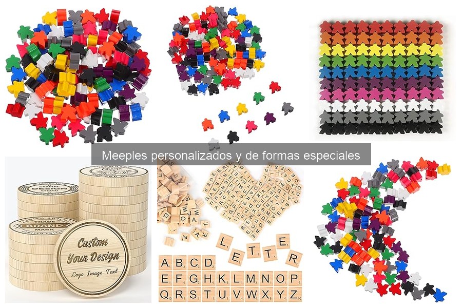 Comparativa de precios de meeples personalizados en línea