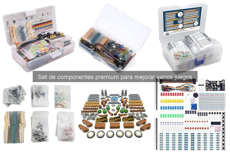 Comparativa de Sets de Componentes Premium para Juegos