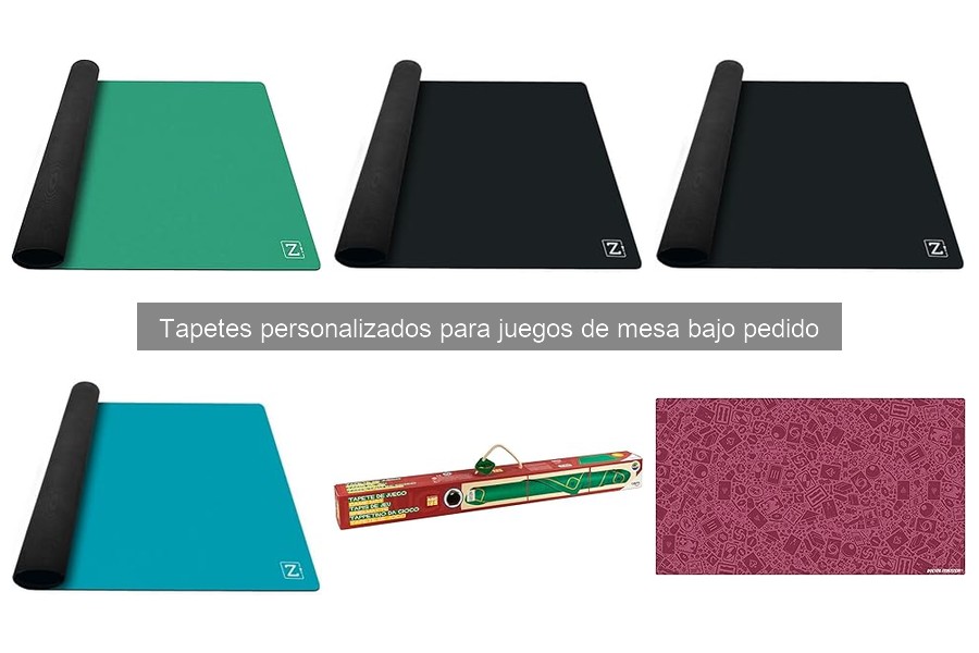 Comparativa de Tapetes Personalizados para Juegos de Mesa
