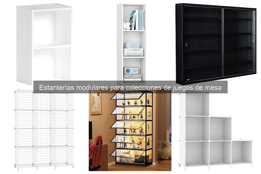 Comparativa: Estanterías Modulares vs Fijas para Juegos de Mesa