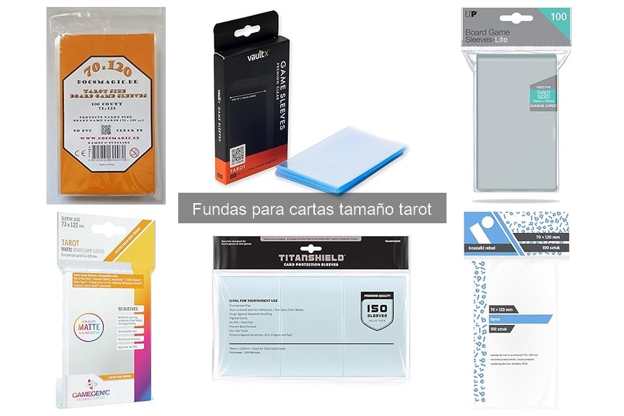 Comparativa: Fundas de plástico vs papel para cartas tarot