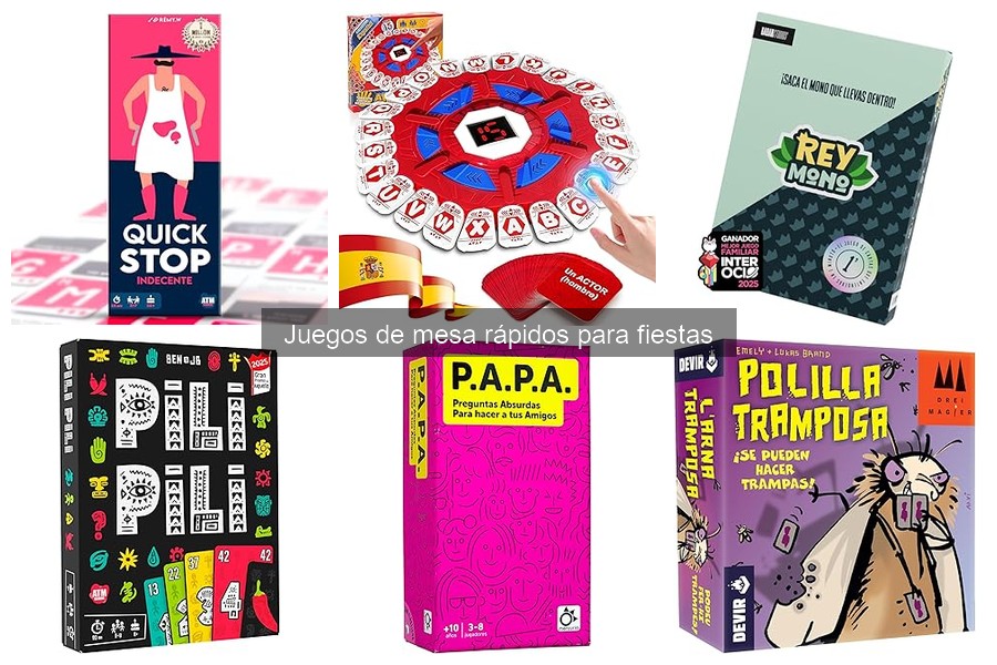 Comparativa: Juegos de mesa rápidos vs clásicos