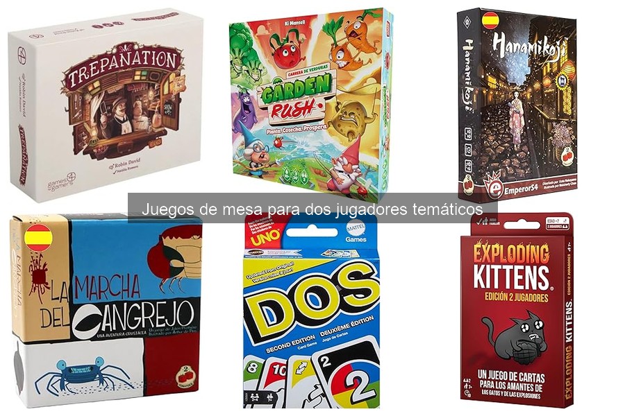 Comparativa: Juegos de Mesa Temáticos vs. Abstractos para Dos