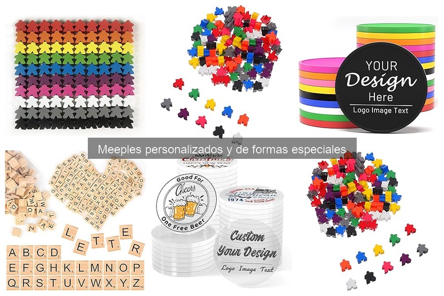 Comparativa: Meeples de Madera vs Resina para Juegos