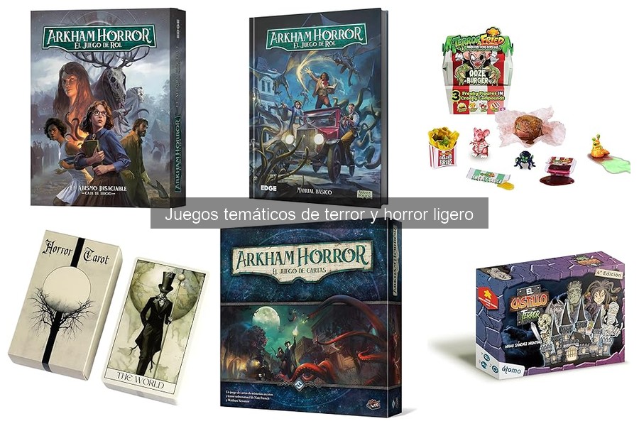 Comprar juegos de terror ligero a buen precio ¡Aquí!