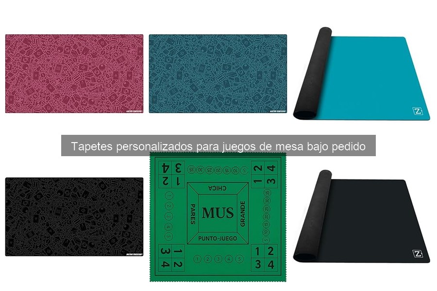 Consejos para diseñar tu tapete personalizado de juegos de mesa