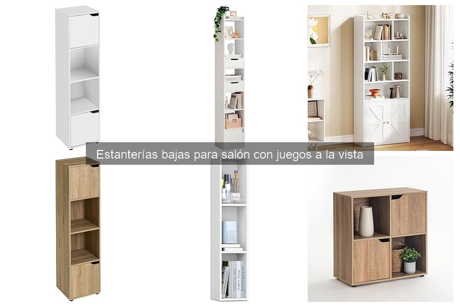 Consejos para Instalar Estanterías Bajas en Tu Salón