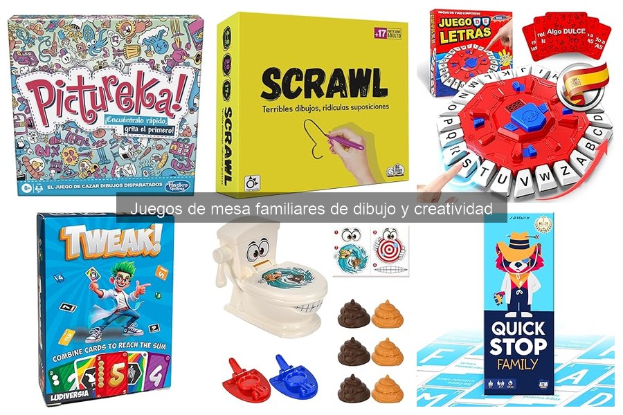 Consejos para una Noche Familiar de Juegos de Dibujo
