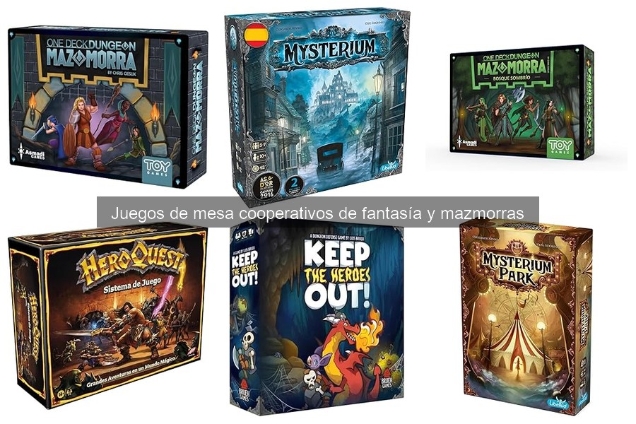 Crea tu propia campaña en juegos de mesa cooperativos