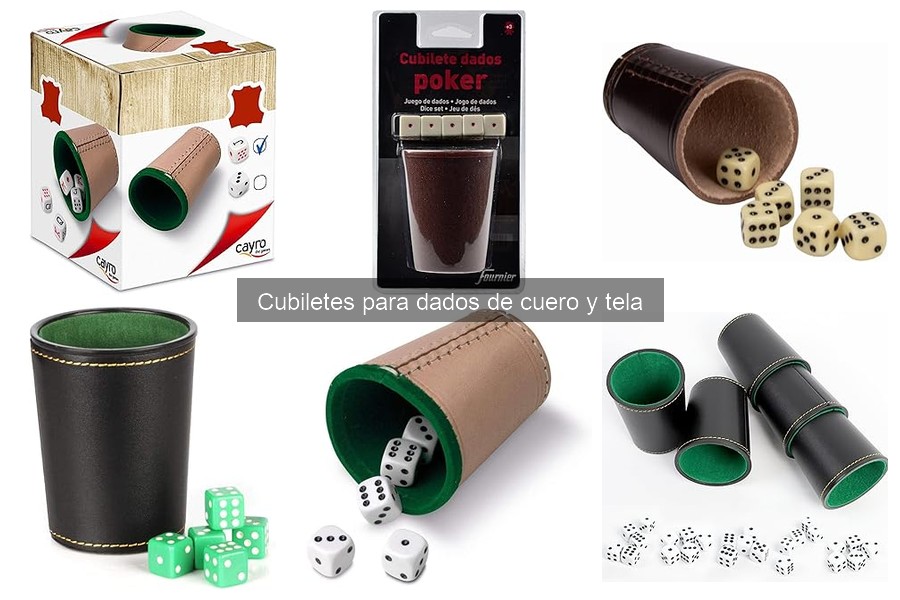 Cubiletes para Dados: Características para Viajar