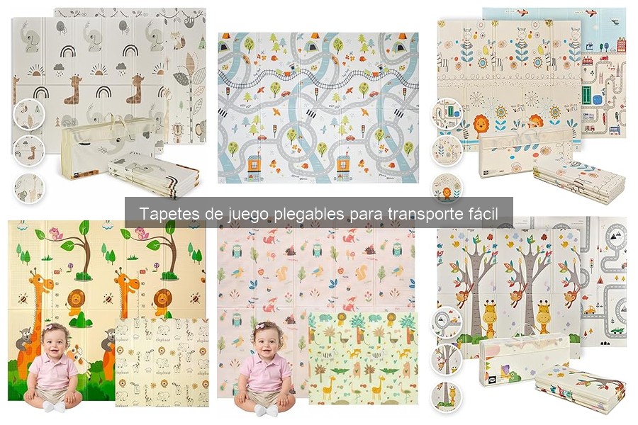 Cuidados Esenciales para Tapetes de Juego Plegables