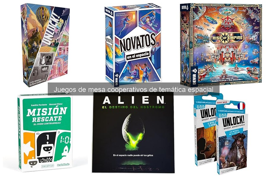 Descubre los Juegos de Mesa Cooperativos Espaciales
