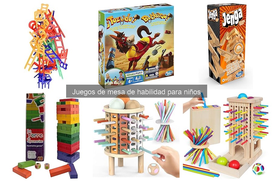 Descubre los juegos de mesa de habilidad para niños