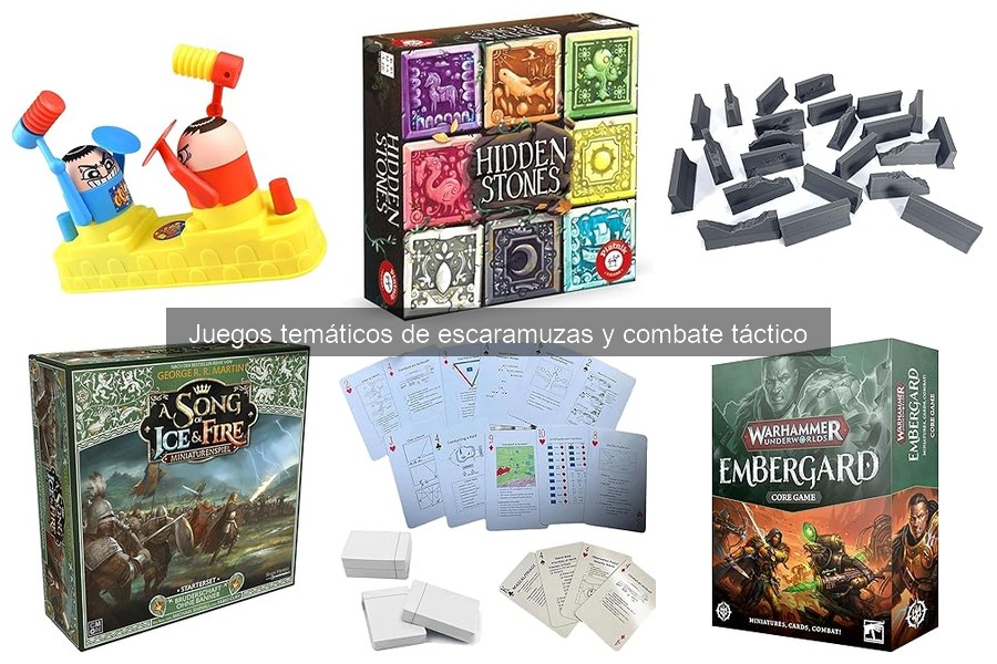 Descubre los juegos temáticos de escaramuzas y combate táctico