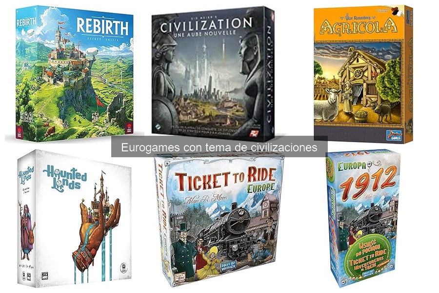 Descubre qué son los eurogames con civilizaciones