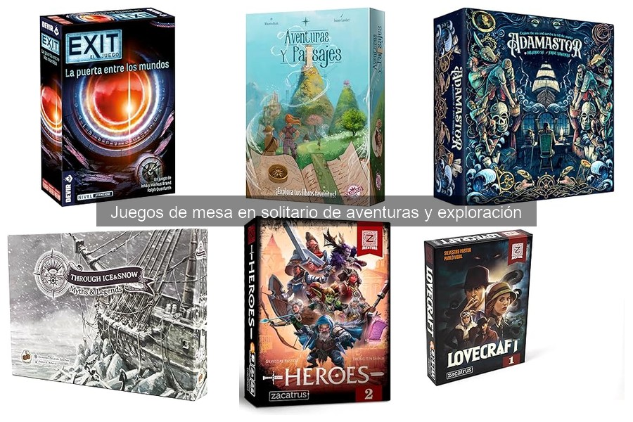 Descubre qué son los juegos de mesa en solitario de aventuras