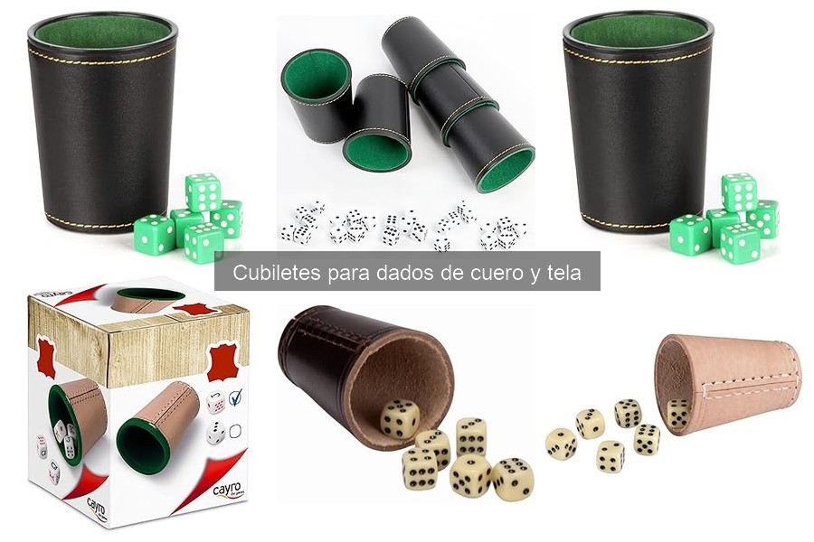 Diferencias entre cubiletes de dados plegables y rígidos